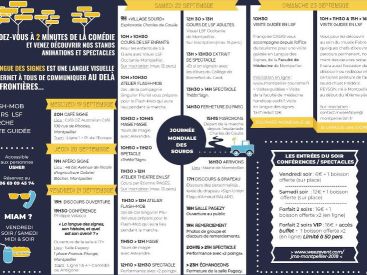 Journée Mondiale des Sourds à Montpellier 2018