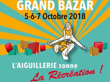 Grand Bazar d'Octobre dans le quartier de l'Aiguillerie à Montpellier