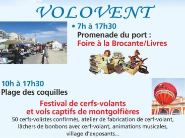 Volovent - Festival de Cerfs Volants à Palavas-les-Flots