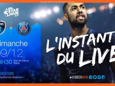 Match Handball MHB - Paris à la Sud de France Arena