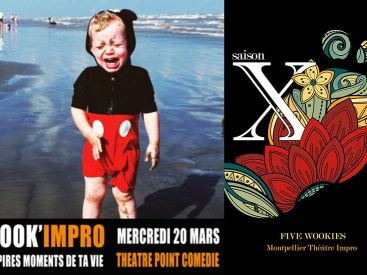 Les 5 Wookies vous invitent à leur Wook'Impro au Théâtre du Point Comédie