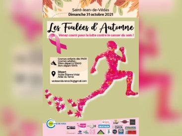 Les Foulées d'Automne - Course Solidaire à St Jean de Védas