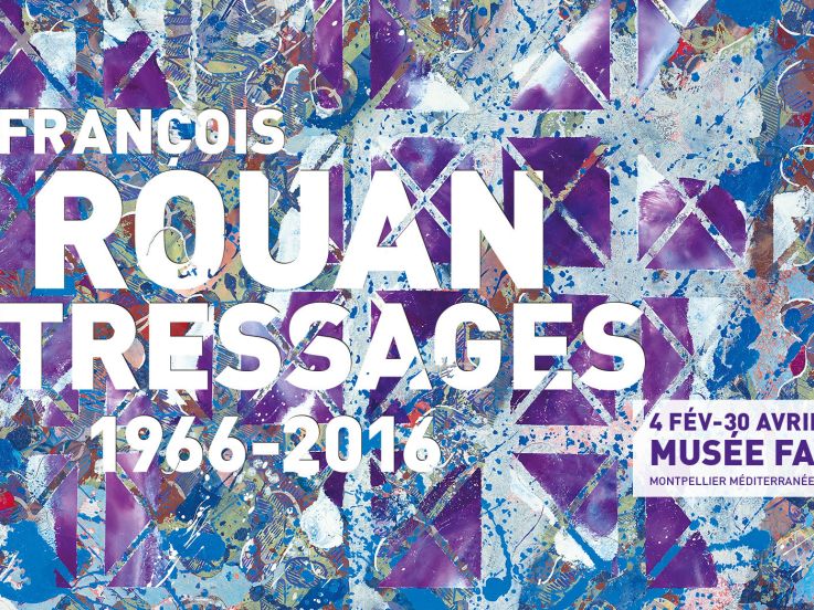 François Rouan, Tressages au Musée Fabre