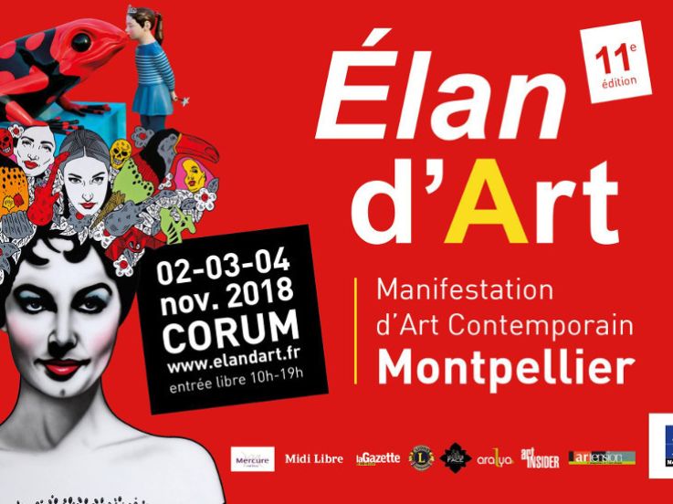Elan d'Art - Manifestation d'Art Contemporain au Corum de Montpellier