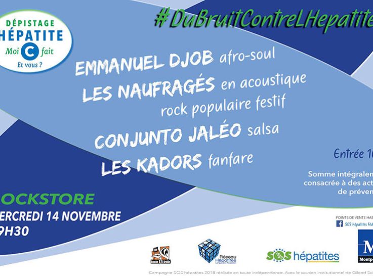 Concert caritatif Du Bruit Contre l'Hépatite C
