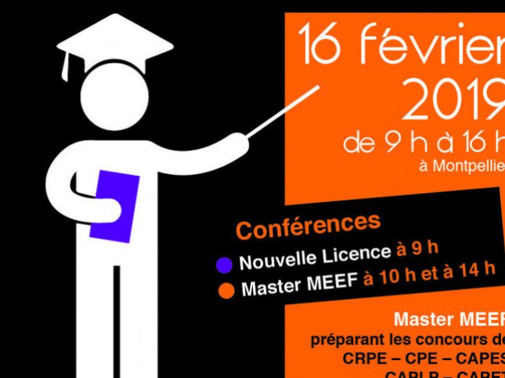 Journée Portes Ouvertes de la Faculté d'Education de Montpellier