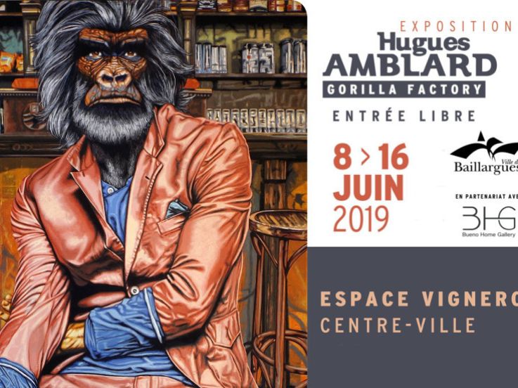 Exposition Hugues Amblard - Gorilla Factory