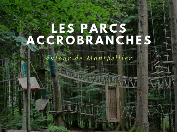 Les parcs Accrobranches autour de Montpellier