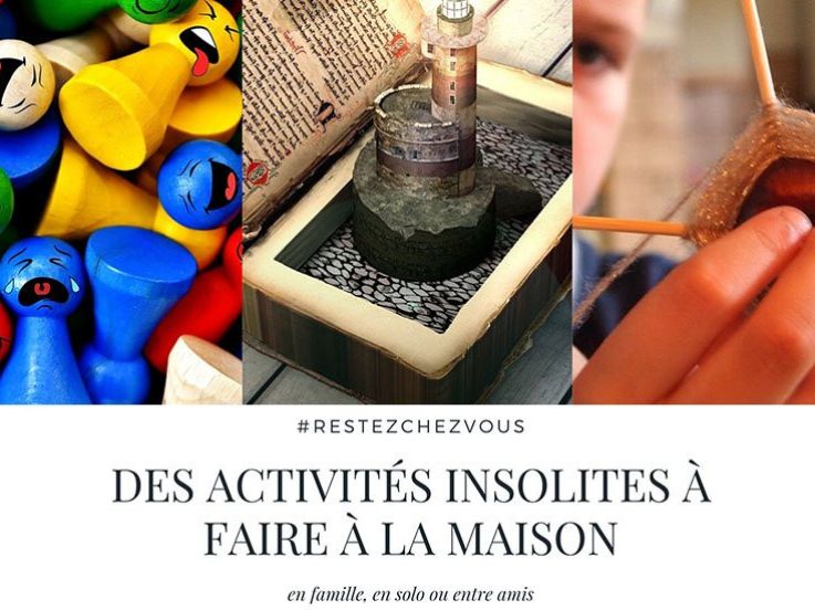 Jeux et activités insolites pour s'occuper et s'amuser à la maison