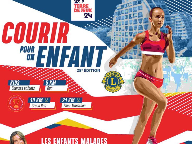 Les Pyramides - Courir pour un enfant