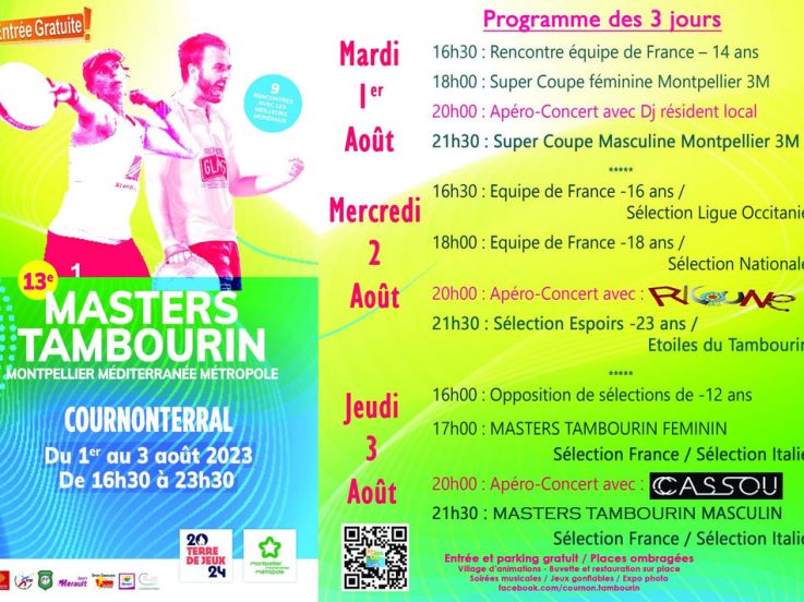 Masters Tambourin 3M