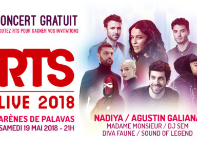 Concert RTS Live aux Arènes de Palavas-les-Flots