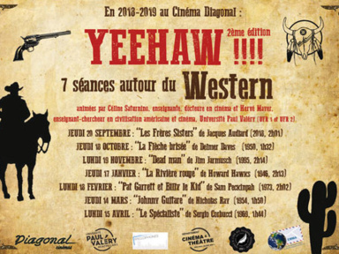 Yeehaw ! Cycle de 7 Westerns au Cinéma Diagonal