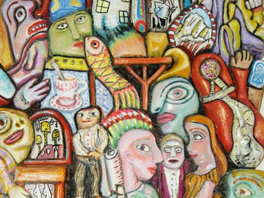 Exposition Mario Chichorro au Musée d'Art Brut de Montpellier