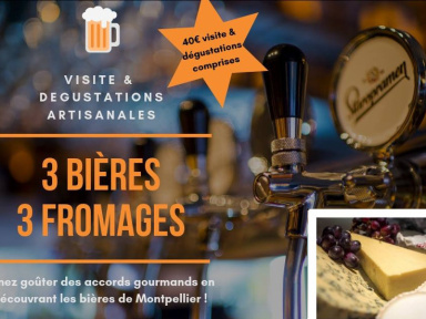 Visite & dégustations de bières artisanales et de fromages