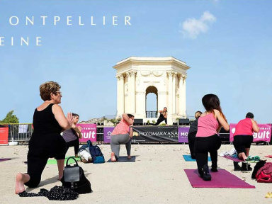 Ho'omaka'ana Yoga Montpellier vous invite à un cours de yoga géant pour la Montpellier Reine