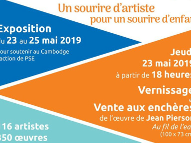 Un Sourire d'Artiste pour un Sourire d'Enfant - Expo Vente caritative