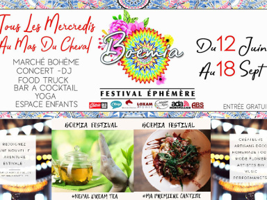 Bohémia - Festival Ephémère au Mas du Cheval