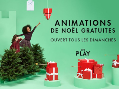 C'est Noël au Centre Commercial Odysseum