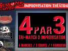4par3 : Tri match d'improvisation théâtrale