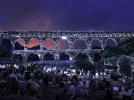 Le Pont du Gard à la Belle Etoile
