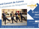 GRAND CONCERT DE CUIVRES EN LA CATHEDRALE DE MAGUELONE