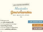 Les Visites Guidées Musicales et Gourmandes de Maguelone