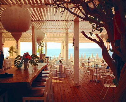 Les paillotes et plages privées 2016