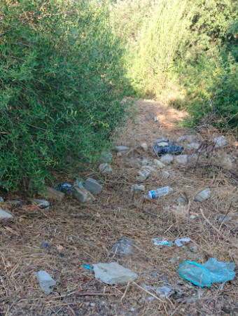 Nettoyage des abords de la Mosson à Montpellier