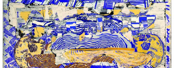 François Rouan, Tressages au Musée Fabre